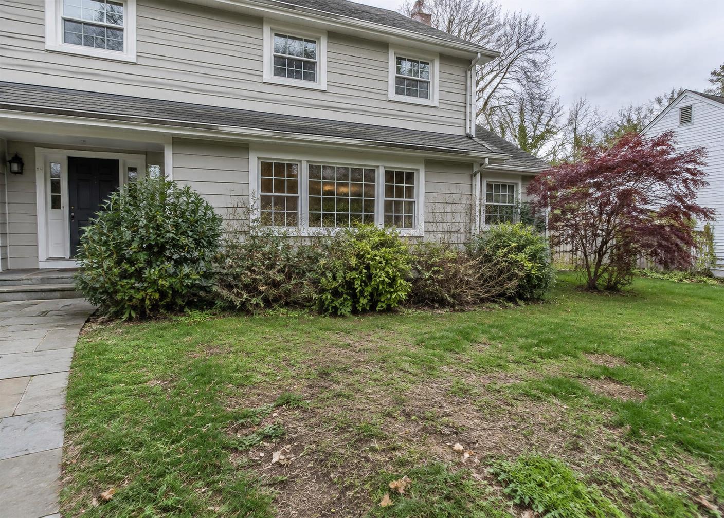 Example property before a conceptual landscaping refresh